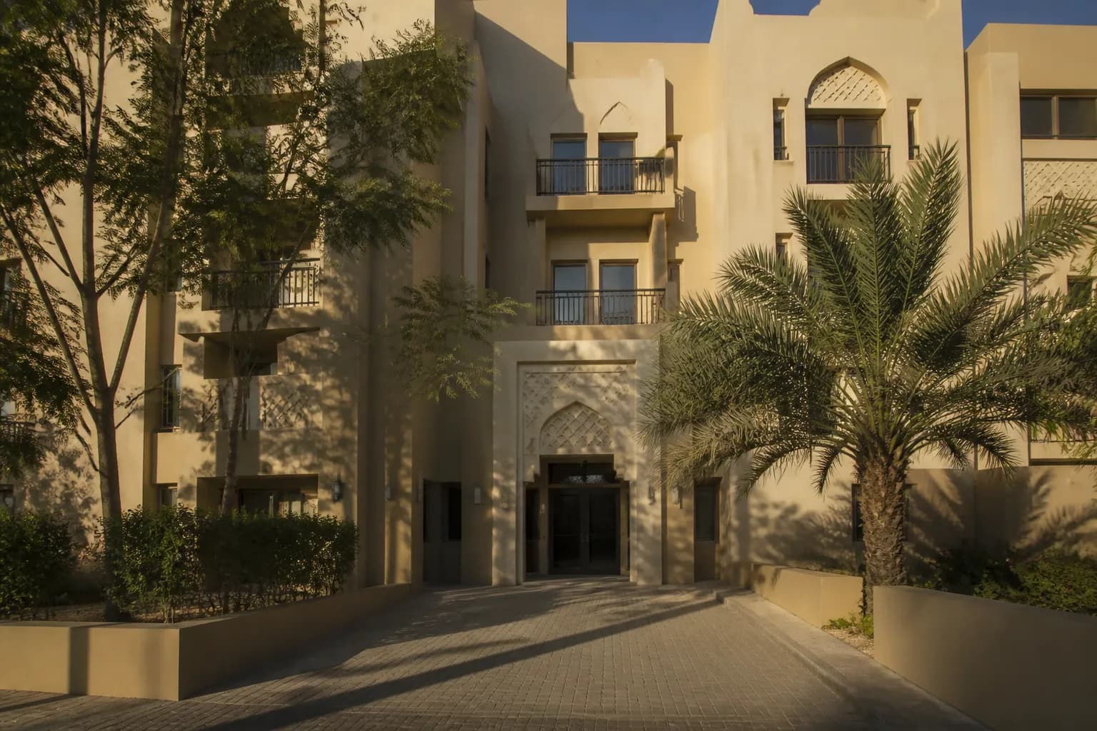 Living room of an apartment in Al Reef