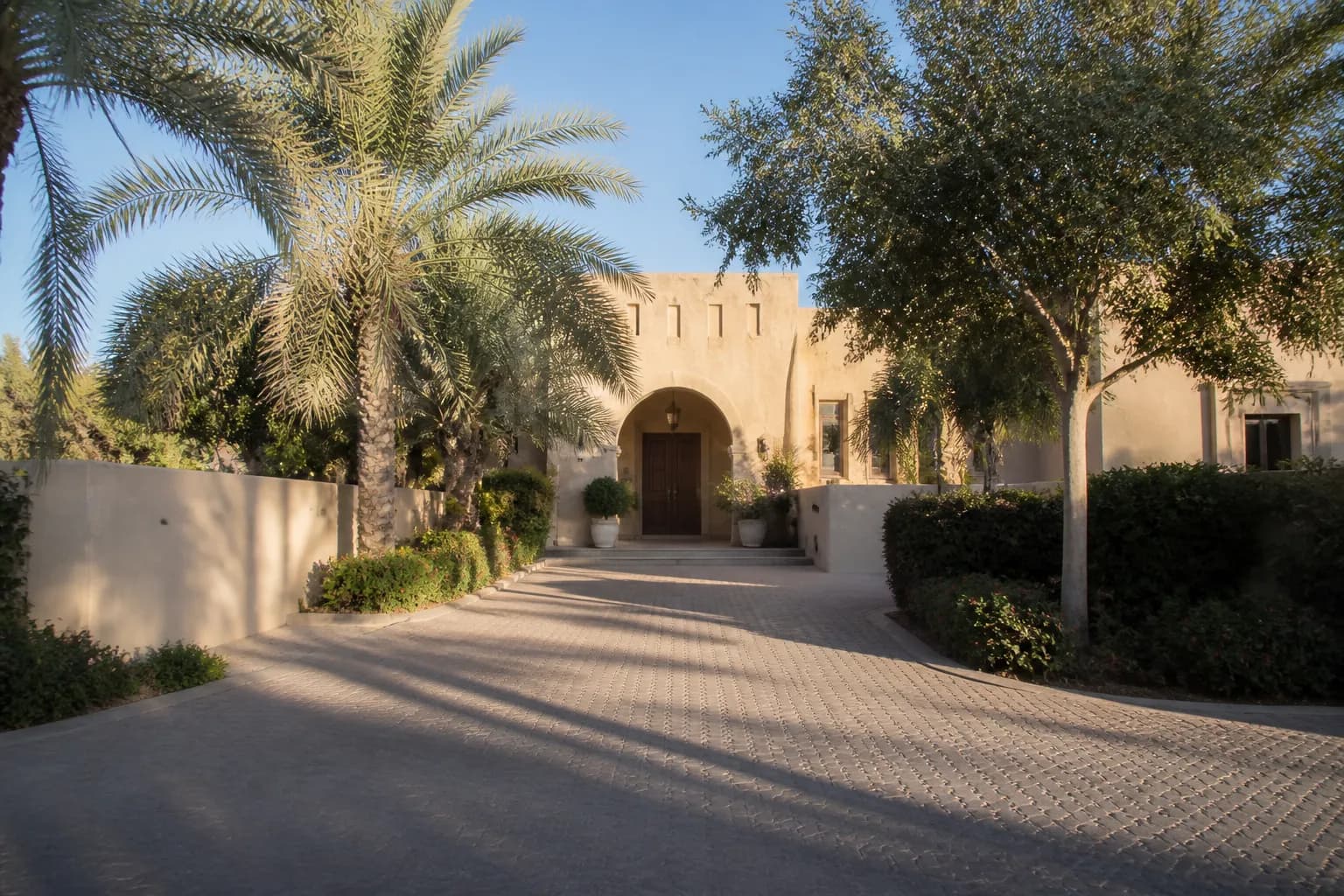 Entrance hall of a villa in Yas Island