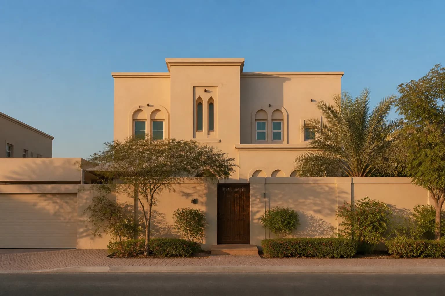 Entrance hall of a villa in Emirates Hills