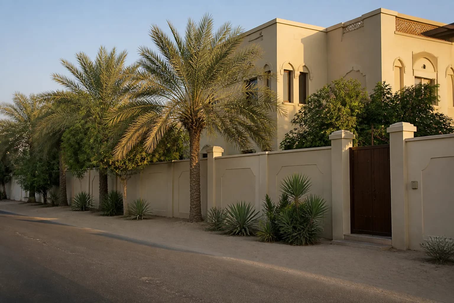 Entrance hall of a villa in Emirates Hills