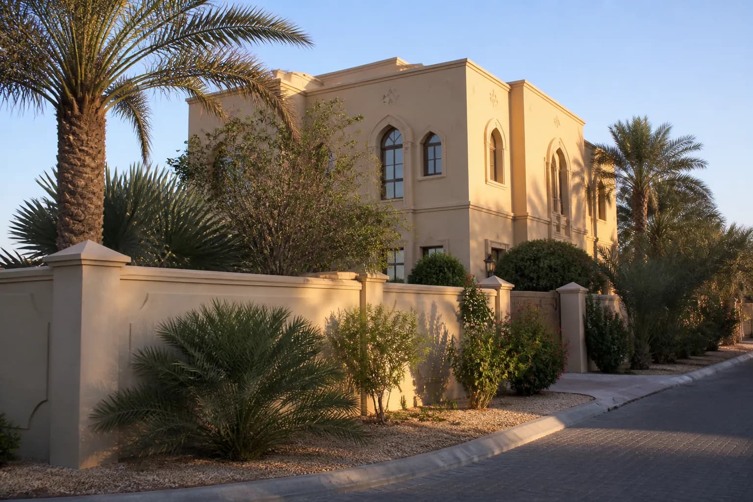 Entrance hall of a villa in Khalifa City