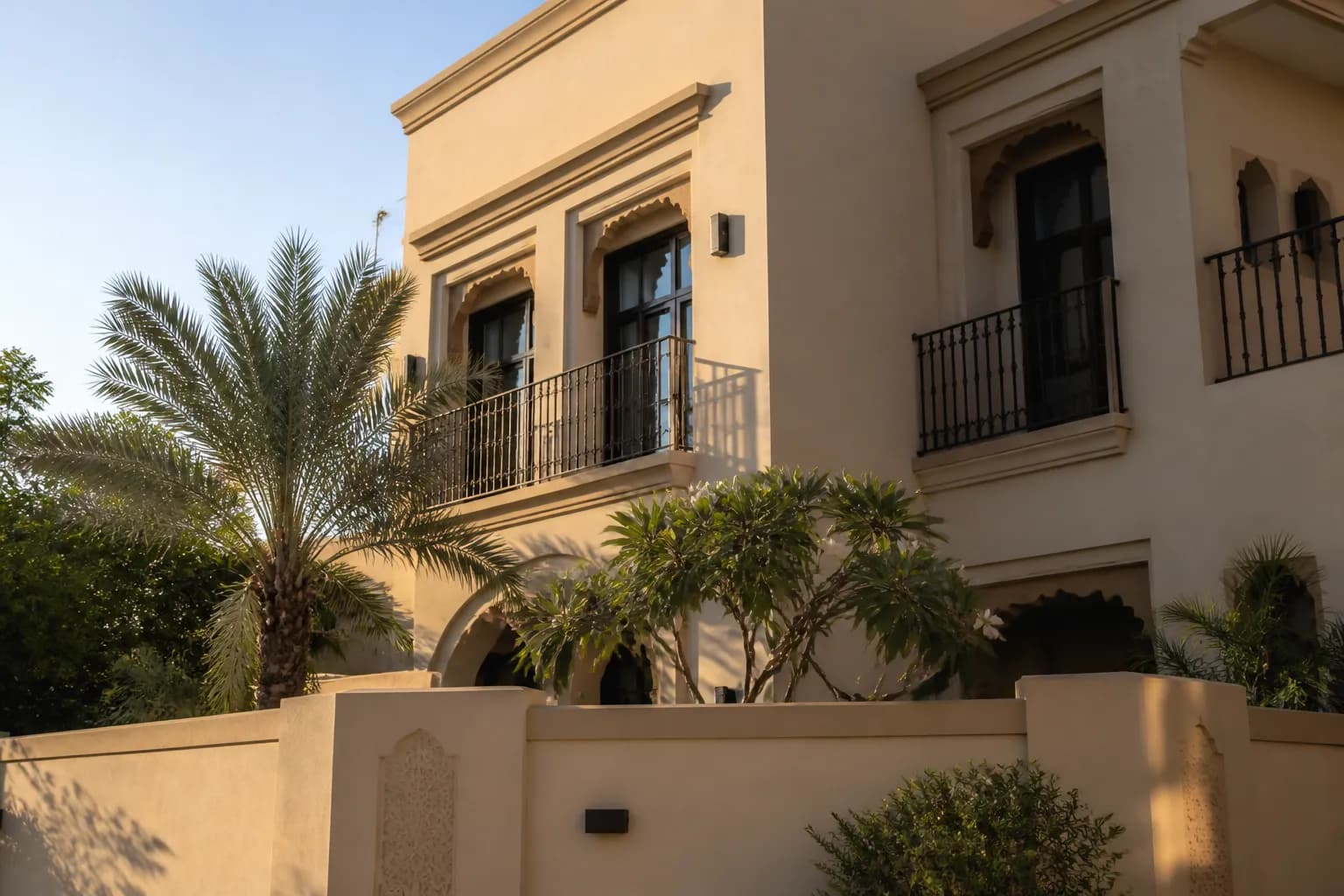 Entrance hall of a villa in Khalifa City
