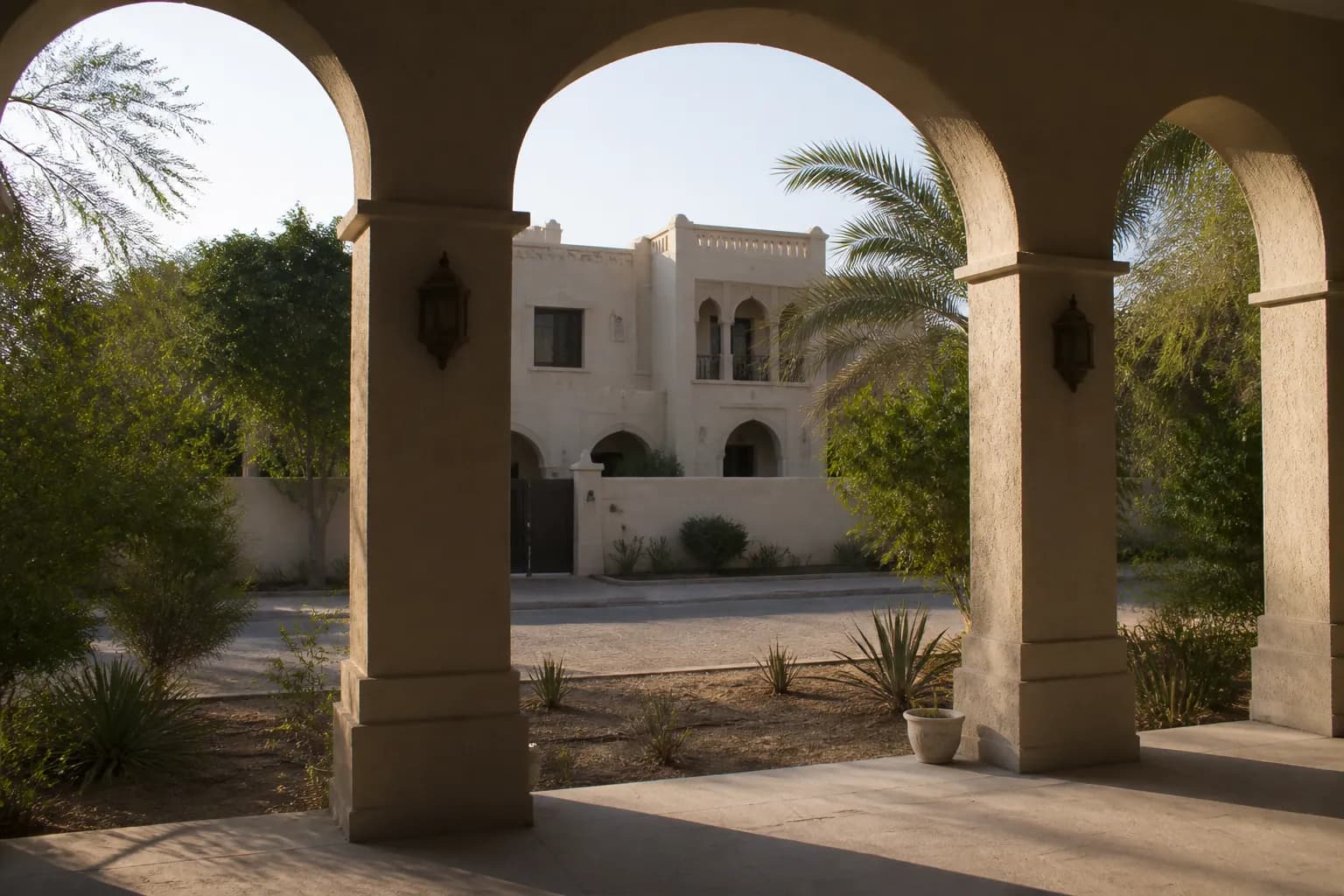 Entrance hall of a villa in Khalifa City