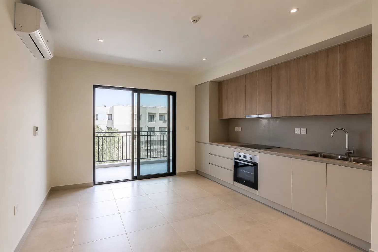 Kitchen of an apartment in Al Reem Island