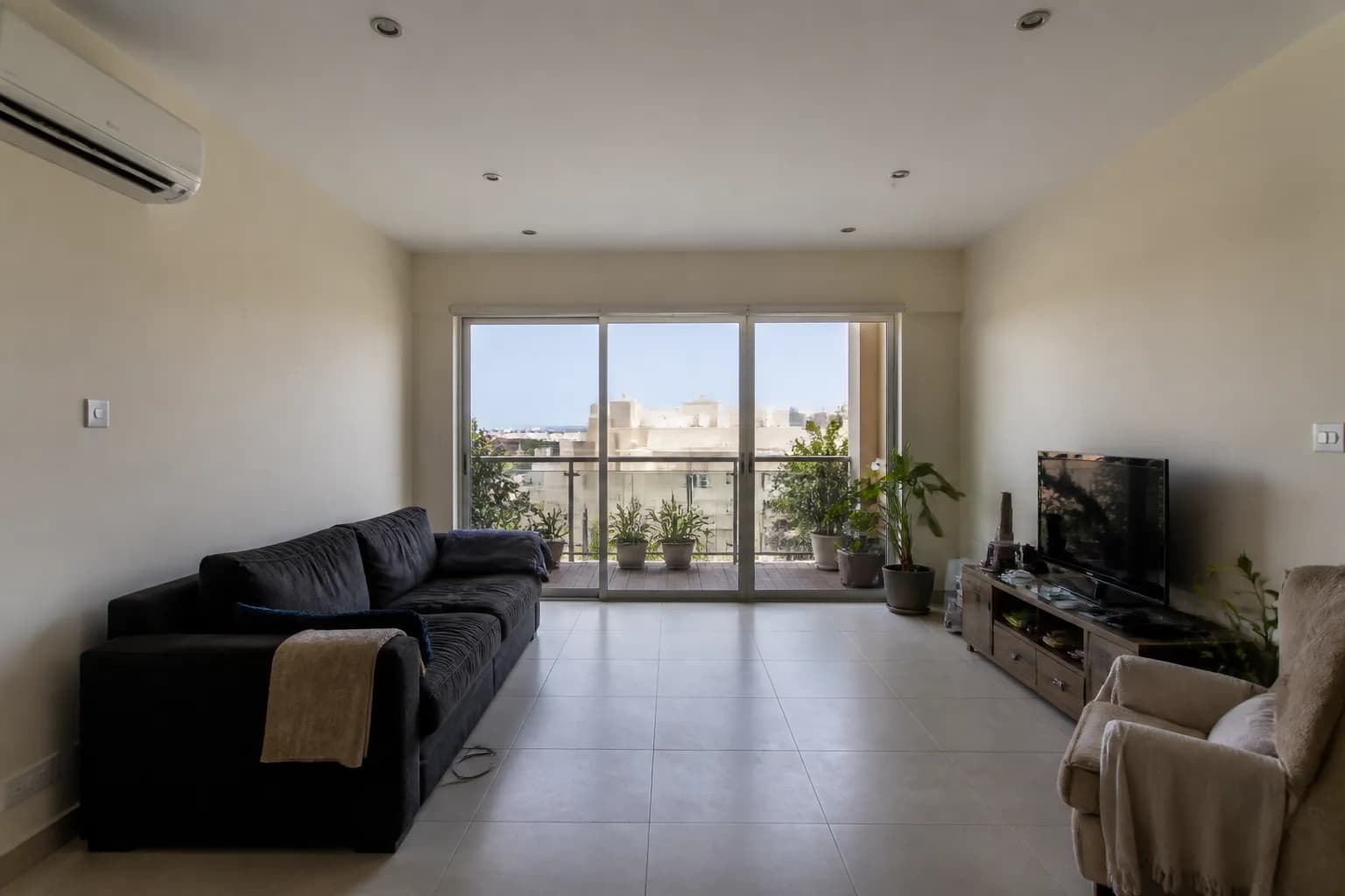 Balcony view of an apartment in Downtown Dubai