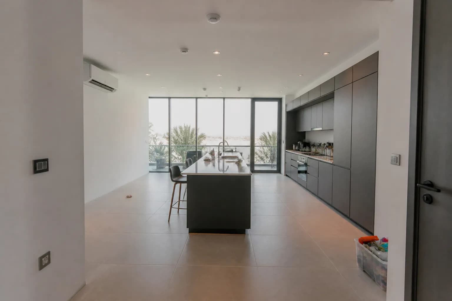 Kitchen of a penthouse in Downtown Dubai