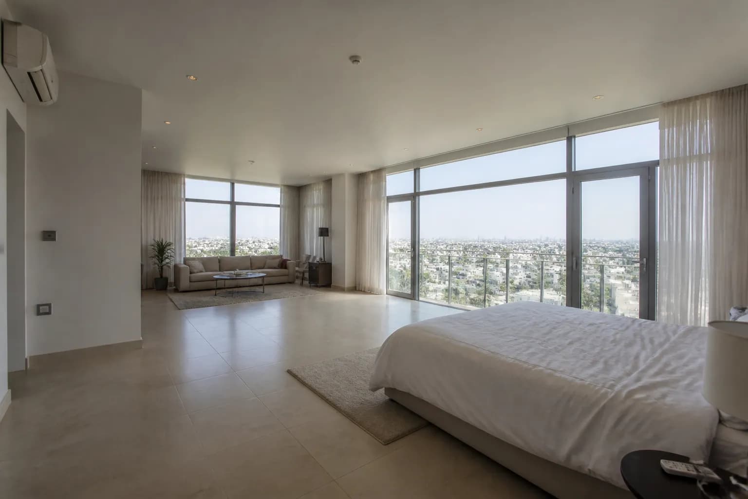 Primary suite of a penthouse in Downtown Dubai