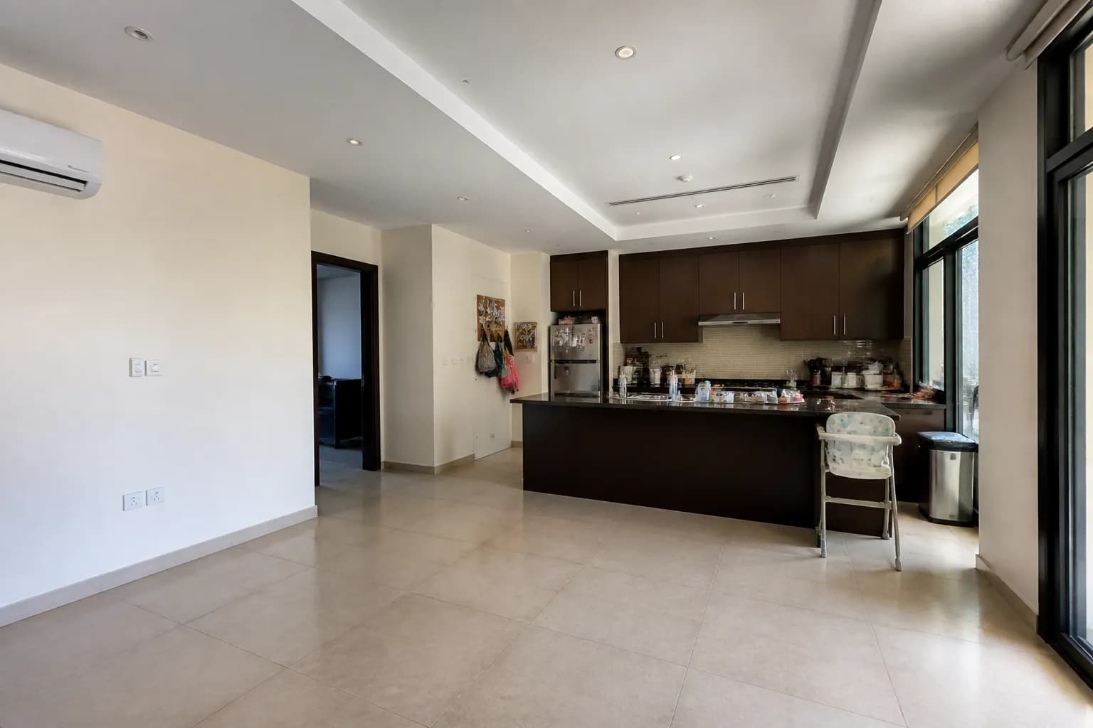Kitchen of a villa in Arabian Ranches