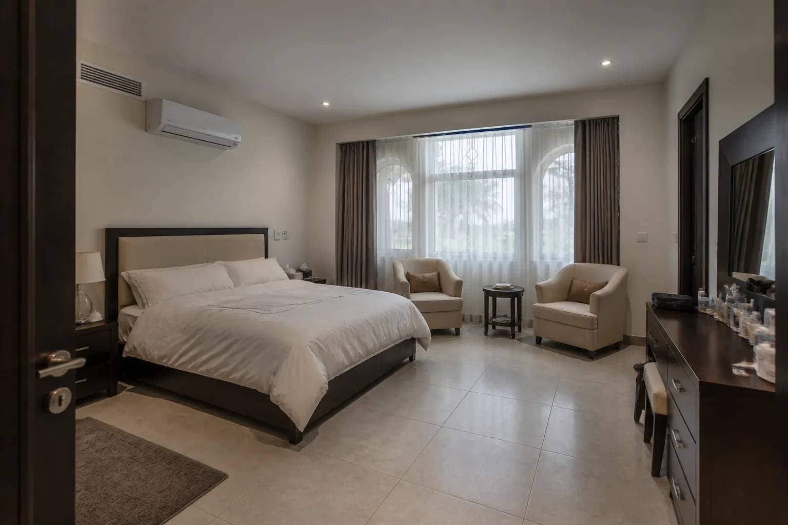 Primary suite of a villa in Arabian Ranches